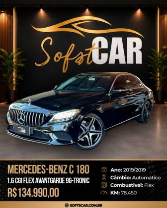 MERCEDES-BENZ C 180 1.6 CGI FLEX AVANTGARDE 9G-TRONIC